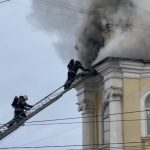 В Туле горит госпиталь для военнослужащих-срочников